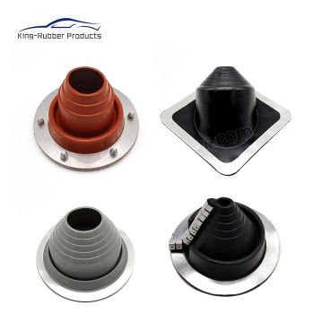 EPDM/Silicone+Aluminum /316SS  Pipe Boot Roof Flashing ,Wall Boot