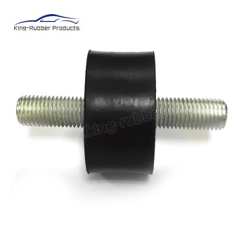 Natural Rubber Anti Vibration Mounts/ Rubber Buffer Damper/rubber Shock Absorber with Male Thread