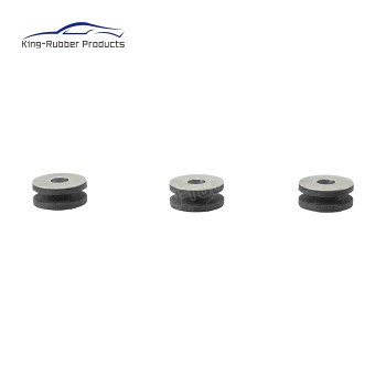 Manufacturer of Plastic Custom Parts -
 RUBBER GROMMET WITH STEEL – King Rubber